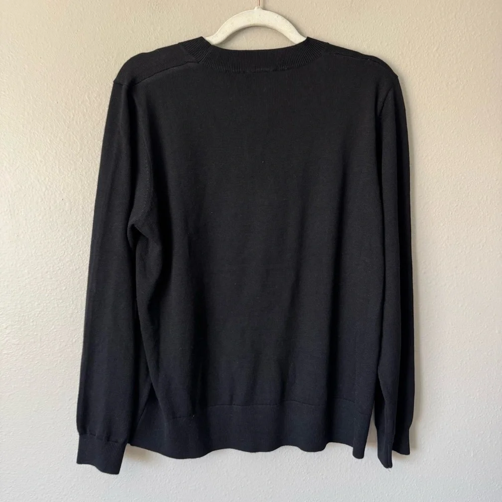 Tuckernuck Black Sunburst Embellished Riley Sweater - Picture 7 of 10